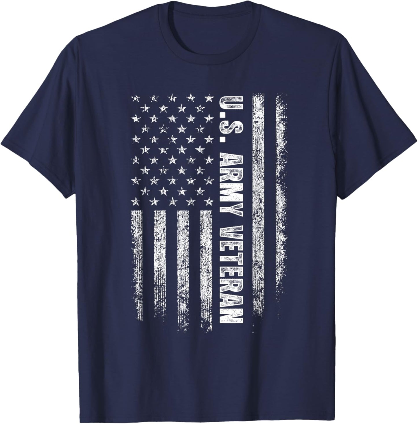 US Army Veteran Dad Veterans Day Birthday Thank You T-Shirt - T-Shirt | Navy