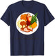 I've Got a Lot On My Plate Right Now Funny Thanksgiving T-Shirt - T-Shirt | Navy