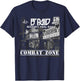 Boston Combat Zone Album Art 2025 T-Shirt - T-Shirt | Navy