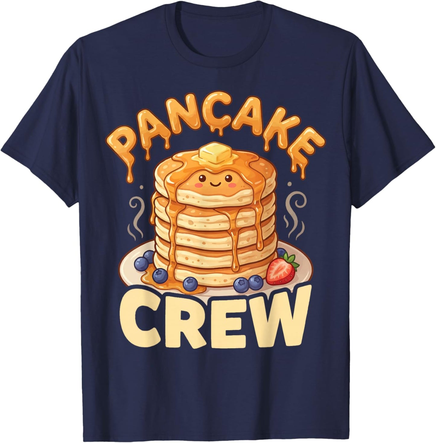 Pancake Crew T-Shirt - T-Shirt | Navy