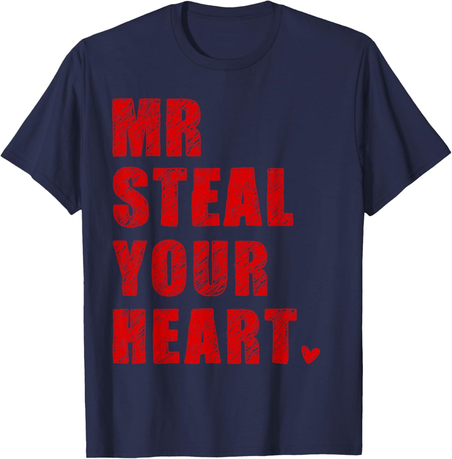 Funny Valentine Vibe Hearts Love Outfit Toddler Boy Kid T-Shirt - T-Shirt | Navy