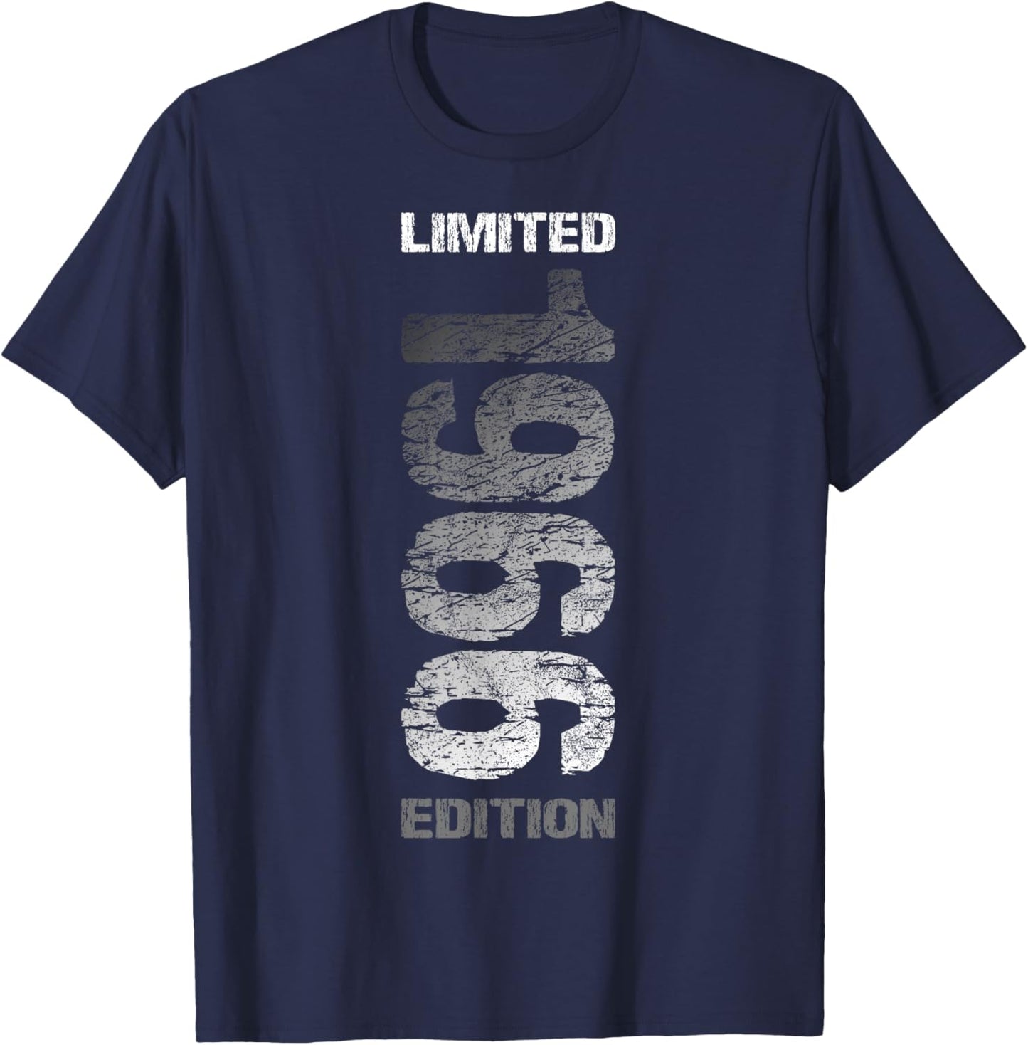 Limited Edition 1966 60th Birthday T-Shirt - T-Shirt | Navy