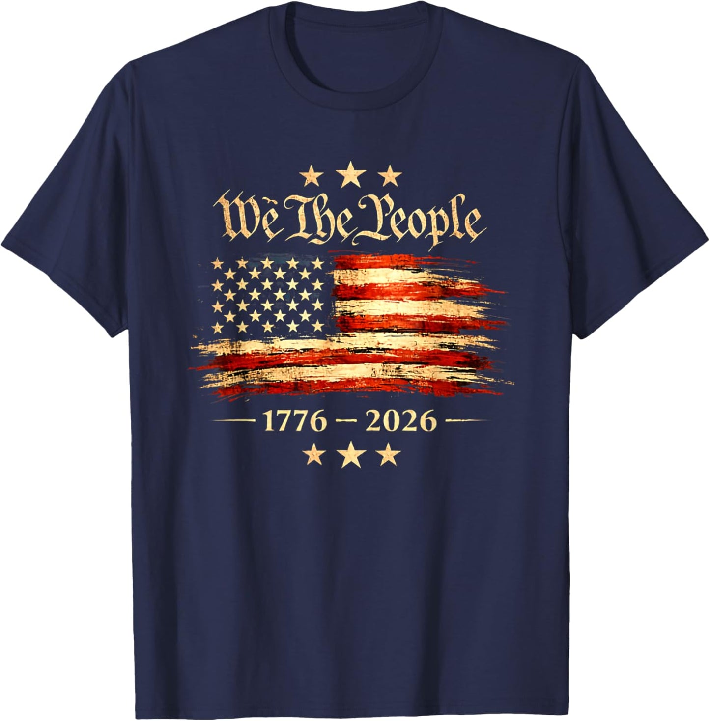 250 Years America Anniversary 250th Independence Day Freedom T-Shirt - T-Shirt | Navy