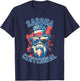 Sasquatch Sasquacentennial Bigfoot Celebrate America Flag T-Shirt - T-Shirt | Navy