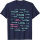 Called to Be Different Romans 12:2 Christian Fish T-Shirt - T-Shirt | Navy