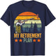 Shotgun Skeet Trap Clay Pigeon Shooting Retro Vintage My T-Shirt - T-Shirt | Navy