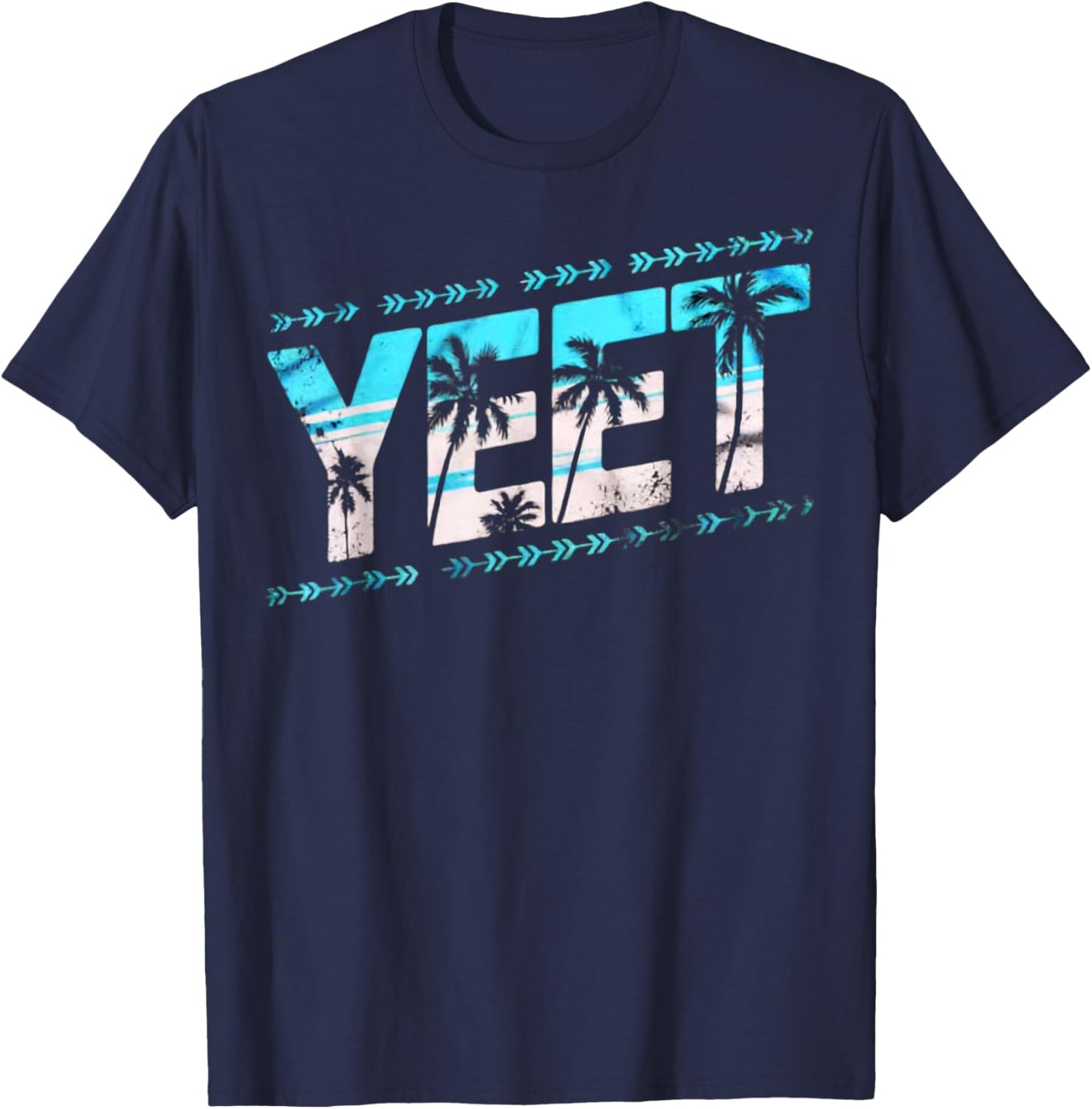 Vintage Yeet Apparel Funny Saying Women Kids T-Shirt - T-Shirt | Navy