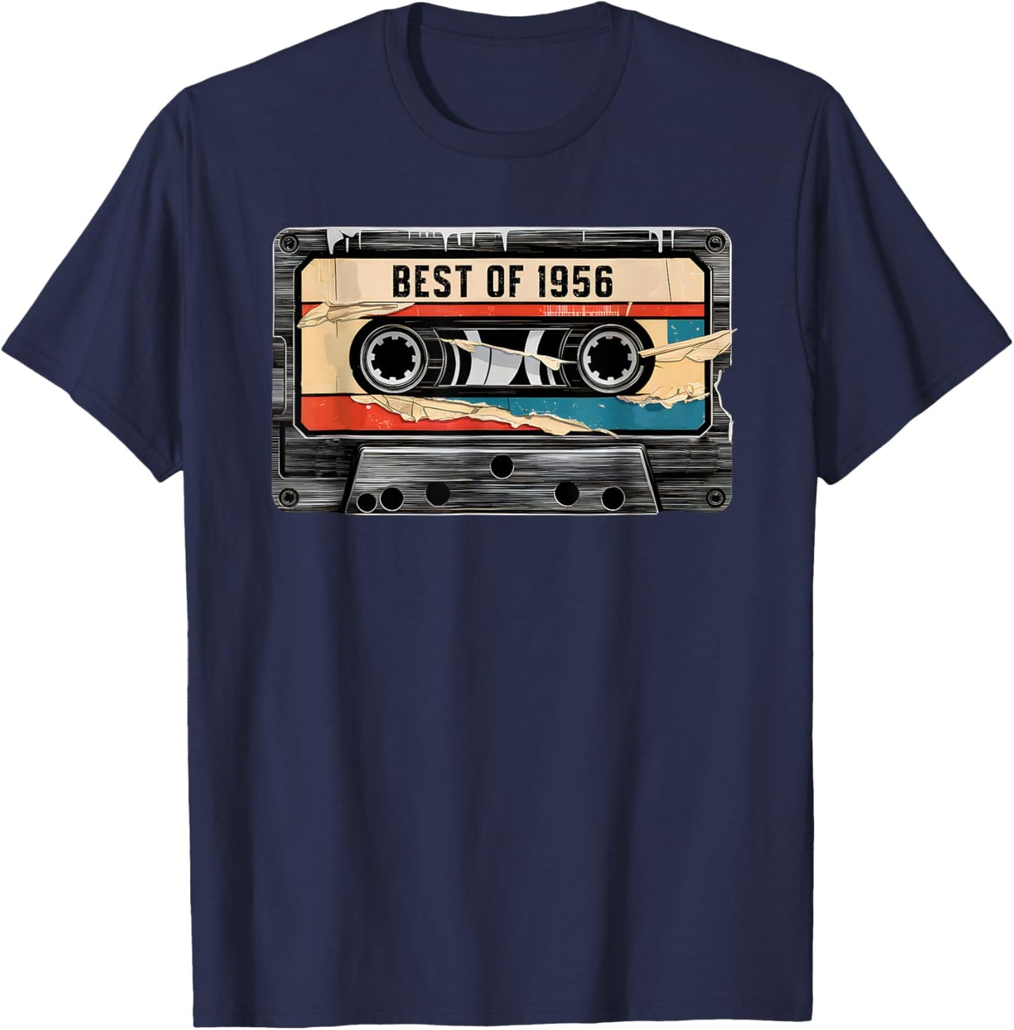 Best of 1956 Funny Vintage 70th Birthday Gift Women T-Shirt - T-Shirt | Navy