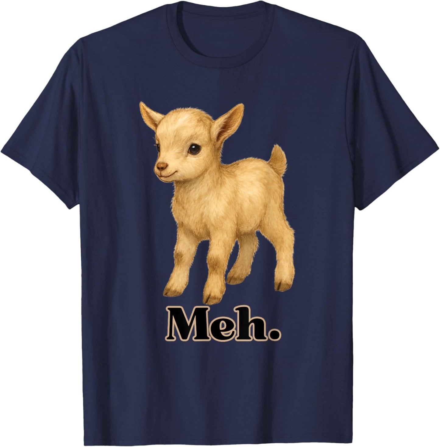 Baby Goat Meh T-Shirt - T-Shirt | Navy