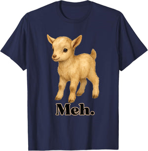 Baby Goat Meh T-Shirt - T-Shirt | Navy