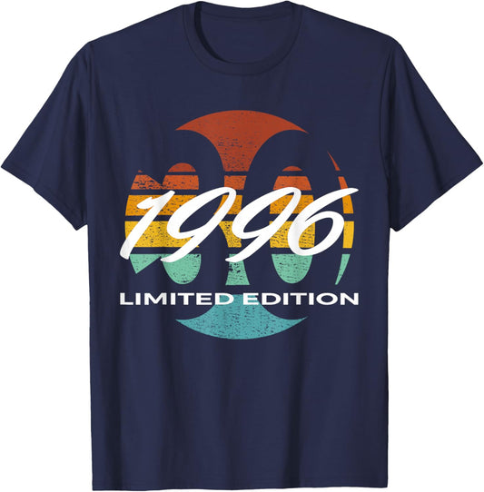 30th Birthday Man Woman 30 Years 1996 Funny Gift T-Shirt - T-Shirt | Navy