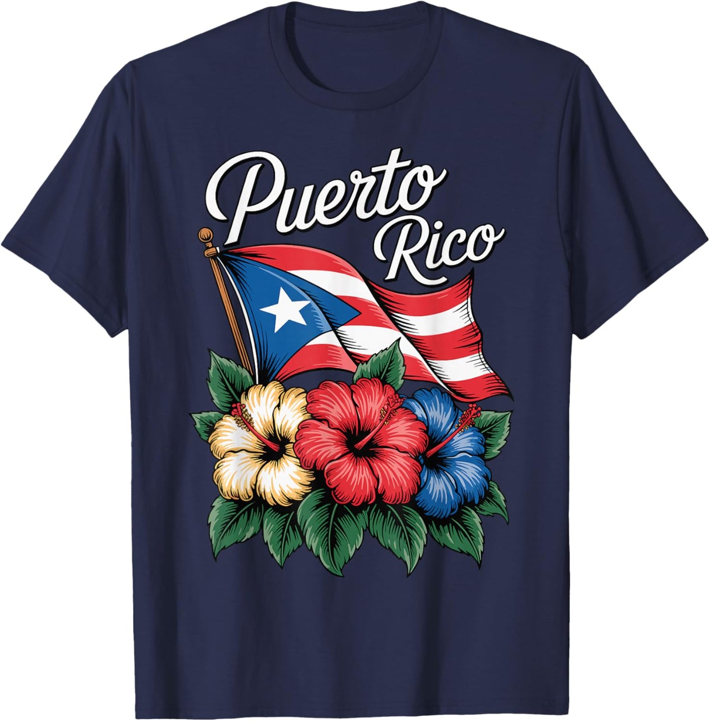 Puerto Rico T-Shirt - T-Shirt | Navy