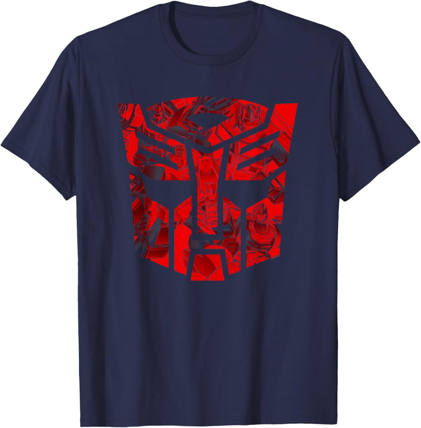 Transformers Tonal Autobot T-Shirt - T-Shirt | Navy