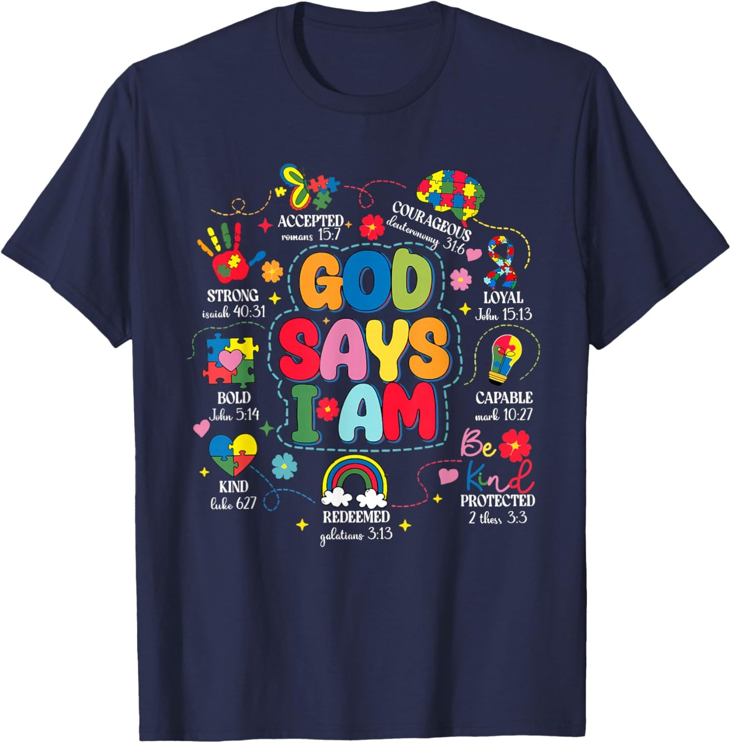 Christian T-Shirt - T-Shirt | Navy