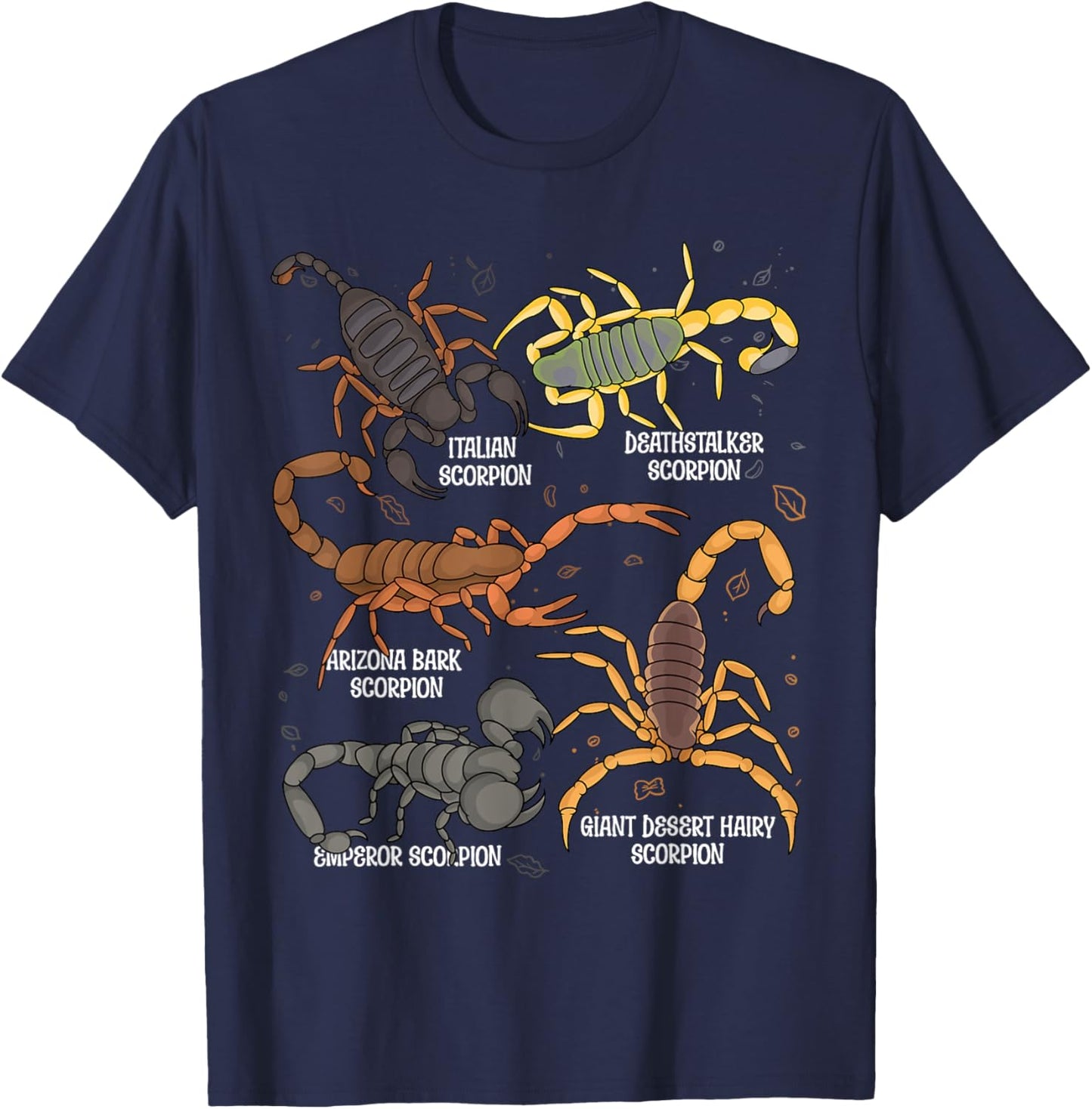 Scorpions Lover Kids Arachnology Emperor Scorpion T-Shirt - T-Shirt | Navy