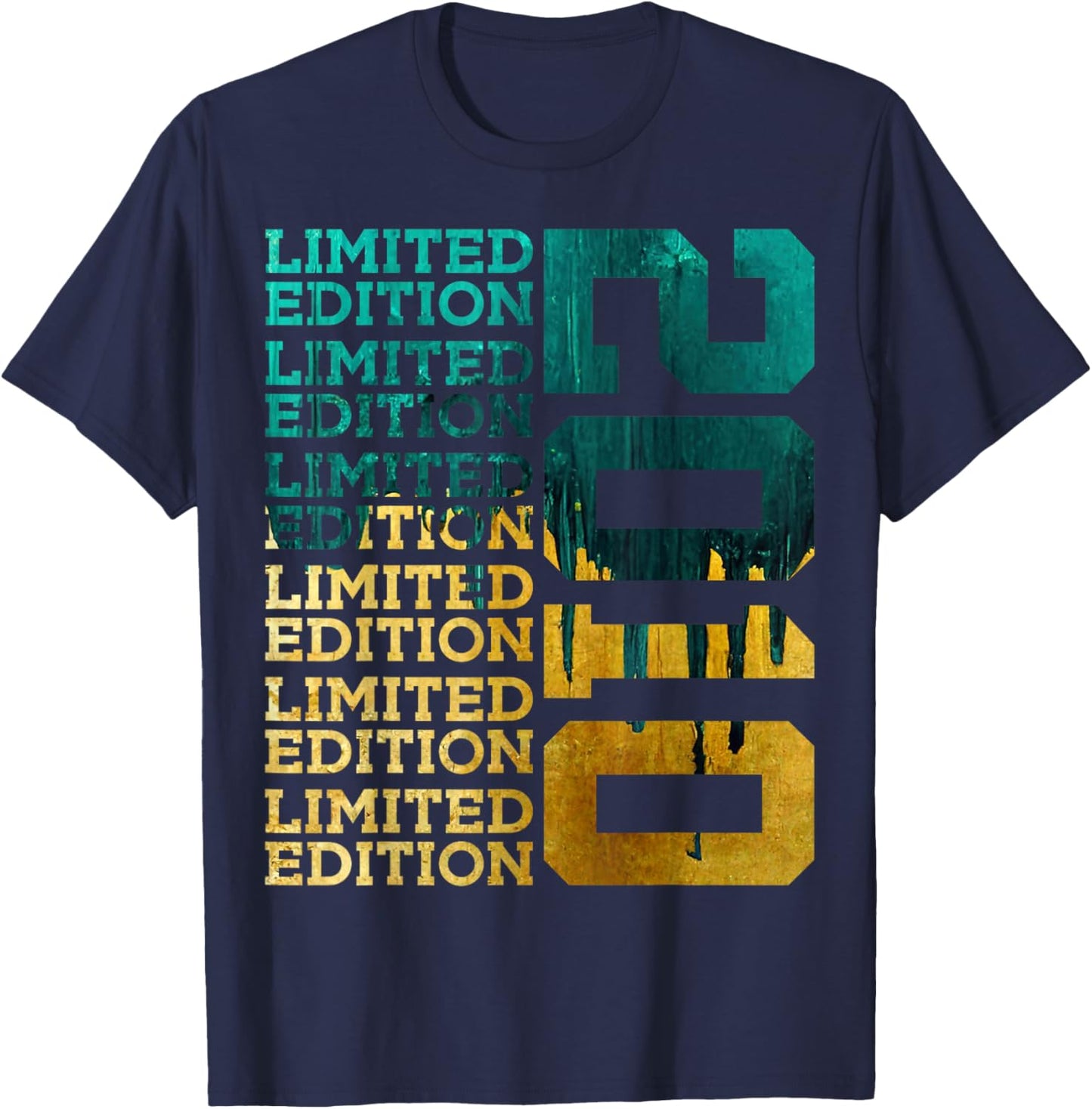 16 Years Limited Edition 2010 16TH Birthday T-Shirt - T-Shirt | Navy