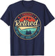 Retirement Humor I Thought I Retired But Now I Work for Wife T-Shirt - T-Shirt | Navy