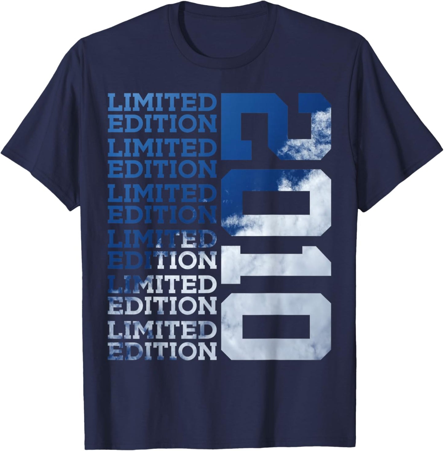 16 Years Limited Edition 2010 16TH Birthday T-Shirt - T-Shirt | Navy
