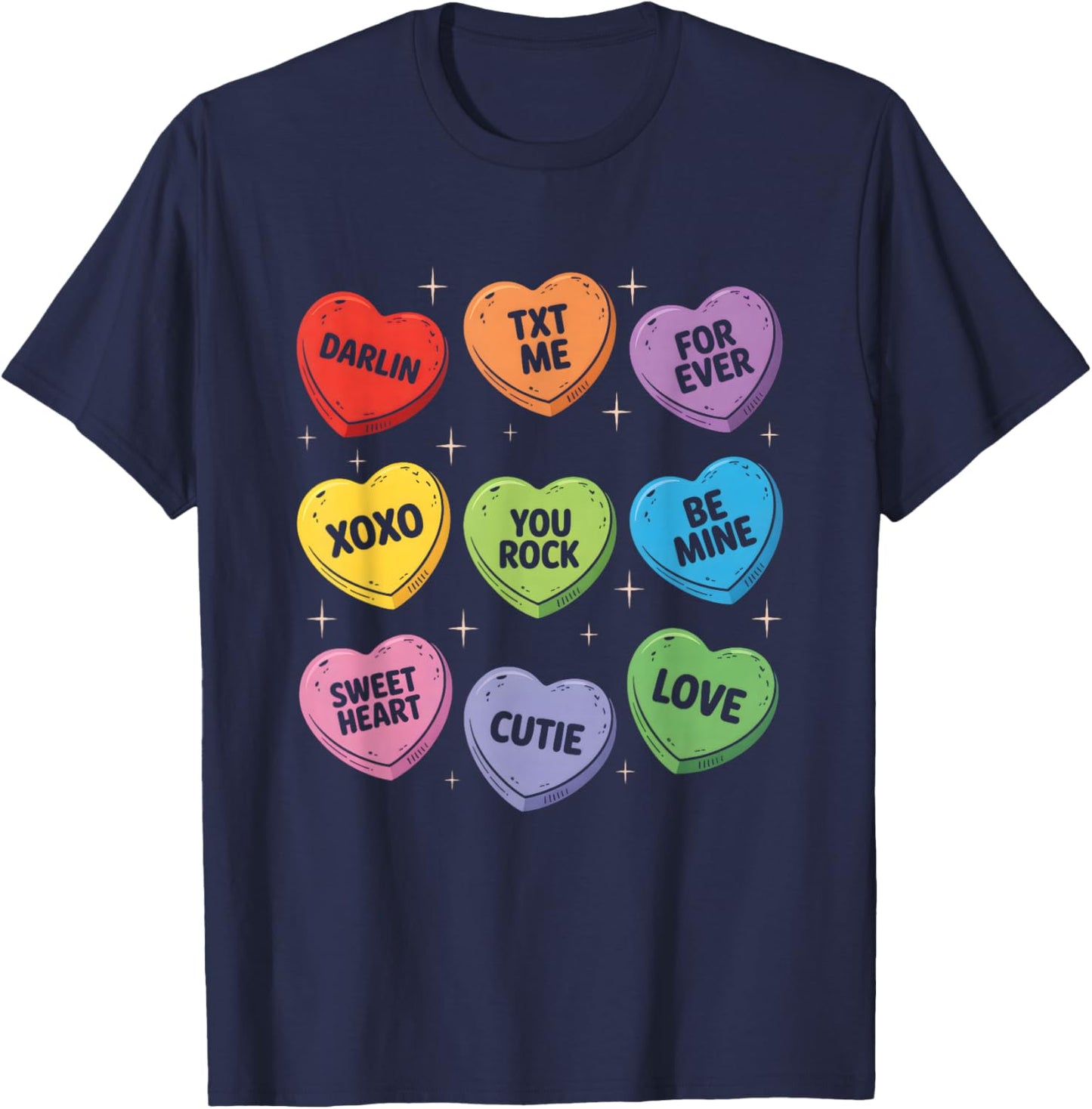 Sweet Heart T-Shirt - T-Shirt | Navy