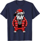 Bulldog Boys Girls Teen Kids Youth Men Women T-Shirt - T-Shirt | Navy