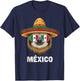 Mexico Flag Mexican Pride Mexican Roots Mexican Flag T-Shirt - T-Shirt | Navy