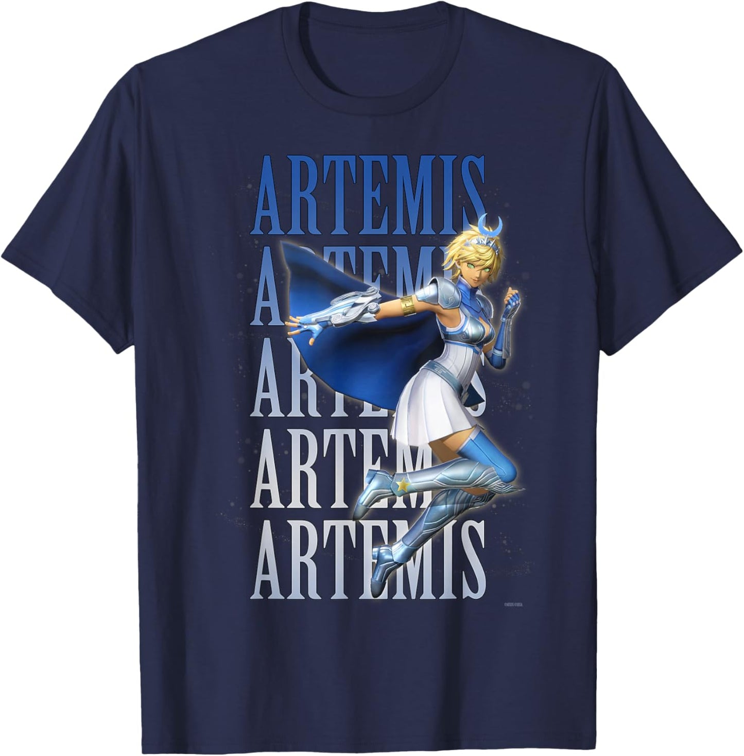 Shin Megami Tensei V: Vengeance - Artemis T-Shirt - T-Shirt | Navy