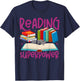 Book Reading Reading is My Superpower T-Shirt - T-Shirt | Navy