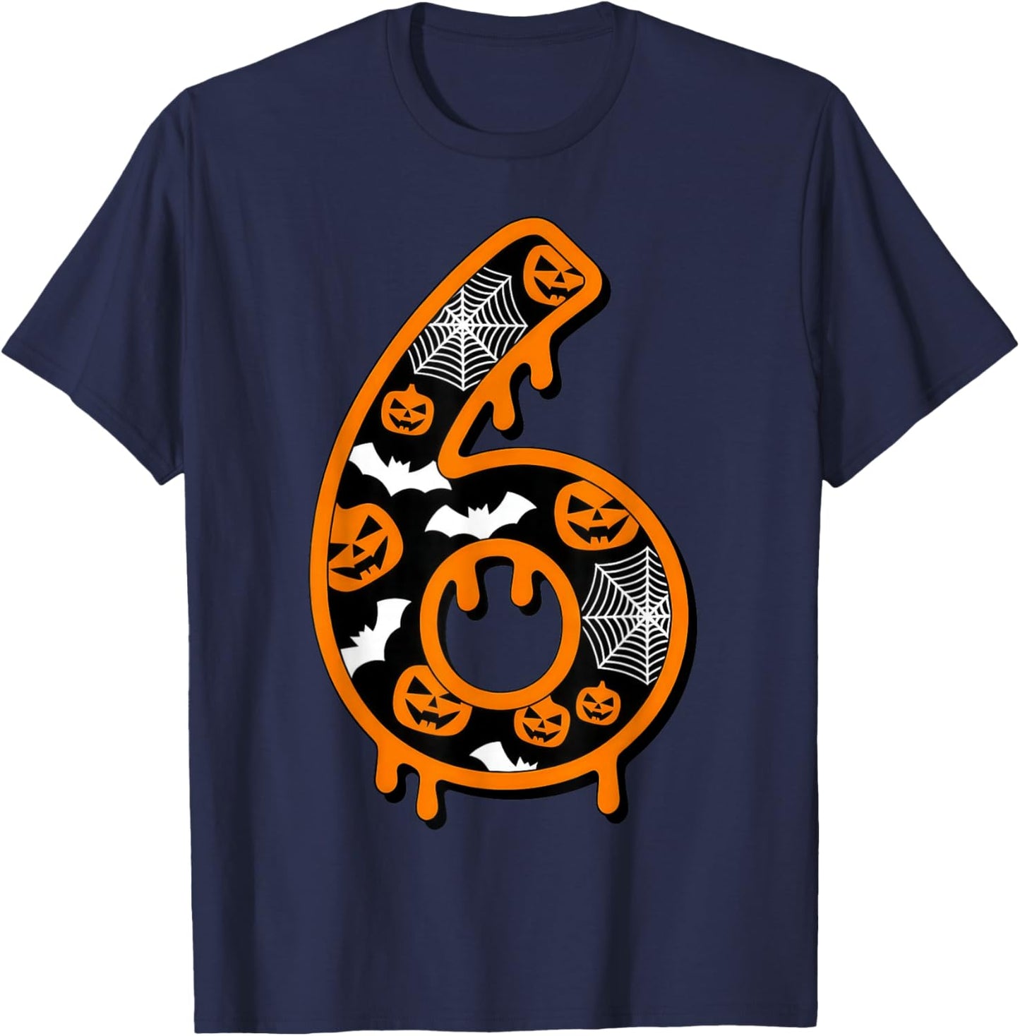 Couple Six Seven Meme 6 7 Halloween Costume T-Shirt - T-Shirt | Navy