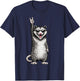 Funny Opossum Rock Hand Sunglasses Meme Design T-Shirt - T-Shirt | Navy