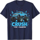 Kids Crush Type 1 Diabetes Awareness Truck T1D Toddler Boys T-Shirt - T-Shirt | Navy