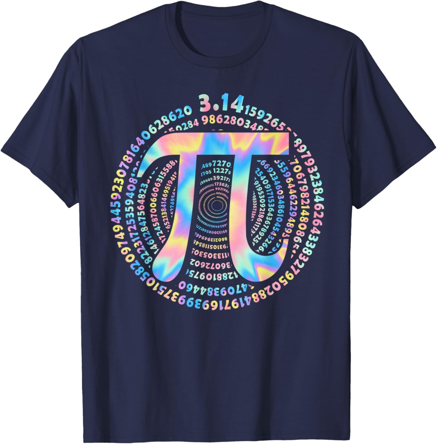 Happy Pi Day Math Equation Math Teacher Student Geek T-Shirt - T-Shirt | Navy