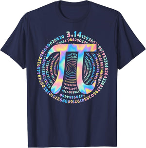 Happy Pi Day Math Equation Math Teacher Student Geek T-Shirt - T-Shirt | Navy