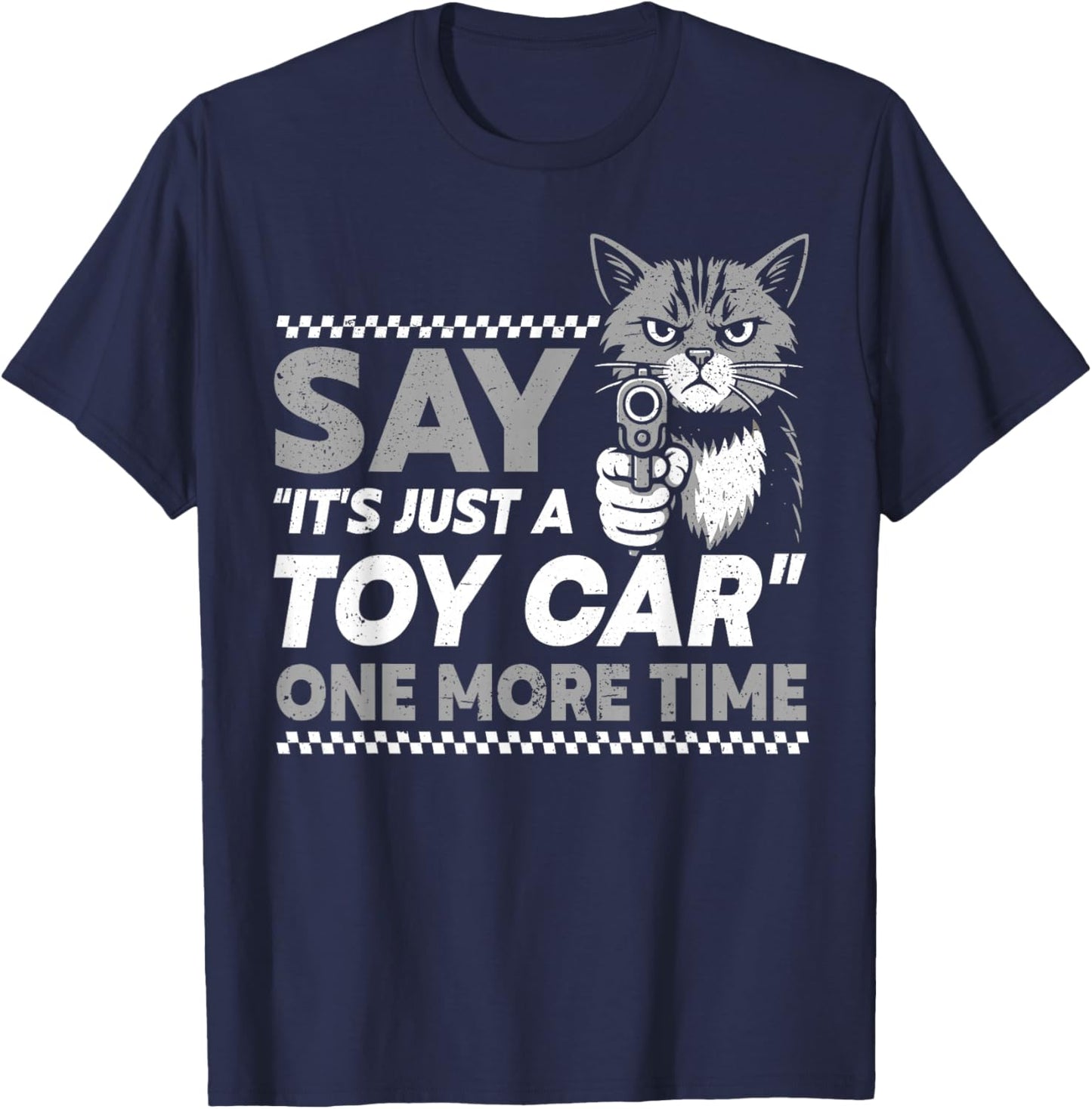 Slot car Rc car Racing T-Shirt - T-Shirt | Navy