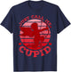 Retro Just Call Me Cupid Happy Valentines Boys Girls T-Shirt - T-Shirt | Navy