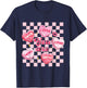 You are Enough Retro Valentine Day Hearts Love Men Women Kid T-Shirt - T-Shirt | Navy