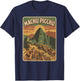 Machu Picchu, Historic Sanctuary, Ancient Ruins and Sunset T-Shirt - T-Shirt | Navy