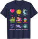 Fruits of The Spirit Love Joy Peace Kindness Faith T-Shirt - T-Shirt | Navy