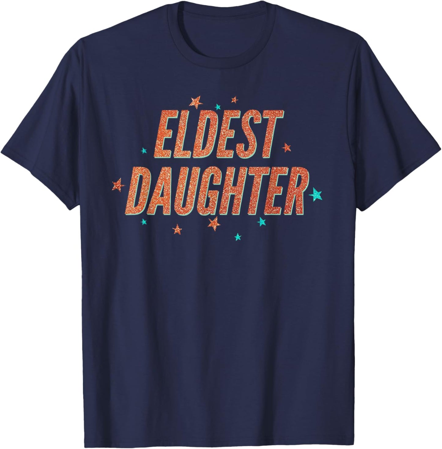 Retro eldest Daughter Team Gift eldest Daughter T-Shirt - T-Shirt | Navy