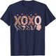 XOXO Hairstylist Valentines Hairdresser Cosmetologist Spa T-Shirt - T-Shirt | Navy