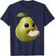 Niche Fruits Funny Pear Meme Brainrot Surreal T-Shirt - T-Shirt | Navy