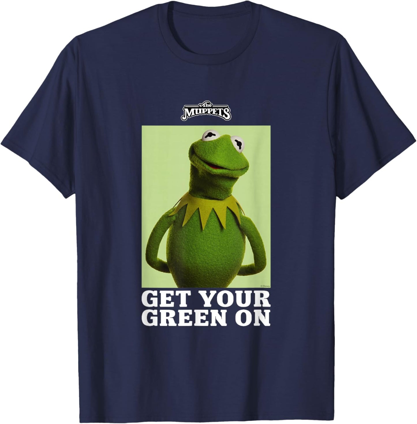 Disney The Muppets Kermit The Frog St. Patrick's Day T-Shirt - T-Shirt | Navy