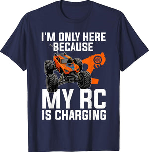 RC Car Design Women Kids RC Race Car Lover RC Car T-Shirt - T-Shirt | Navy