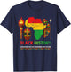 Black History Month African Culture Pride Heritage Design T-Shirt - T-Shirt | Navy
