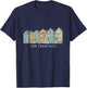 San Francisco Painted Ladies T-Shirt - T-Shirt | Navy