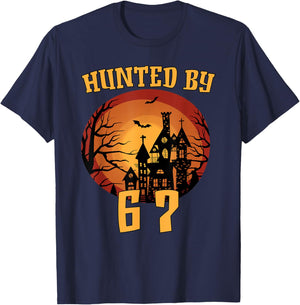 6 7 Halloween 67 Meme six Seven Haunted Gen Alpha Z Spooky T-Shirt - T-Shirt | Navy