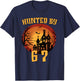 6 7 Halloween 67 Meme six Seven Haunted Gen Alpha Z Spooky T-Shirt - T-Shirt | Navy