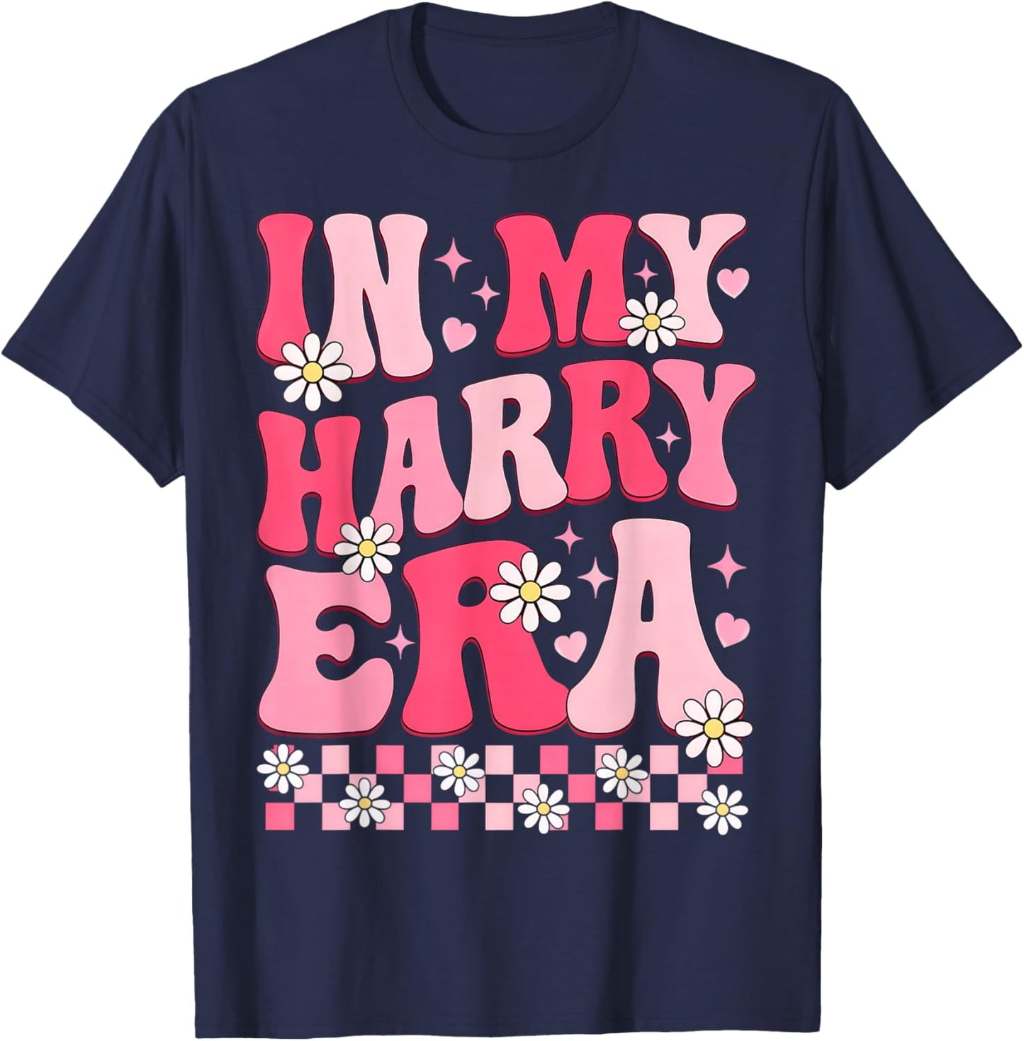 Vintage in My Harry Era Retro Gift Men Women Kids T-Shirt - T-Shirt | Navy