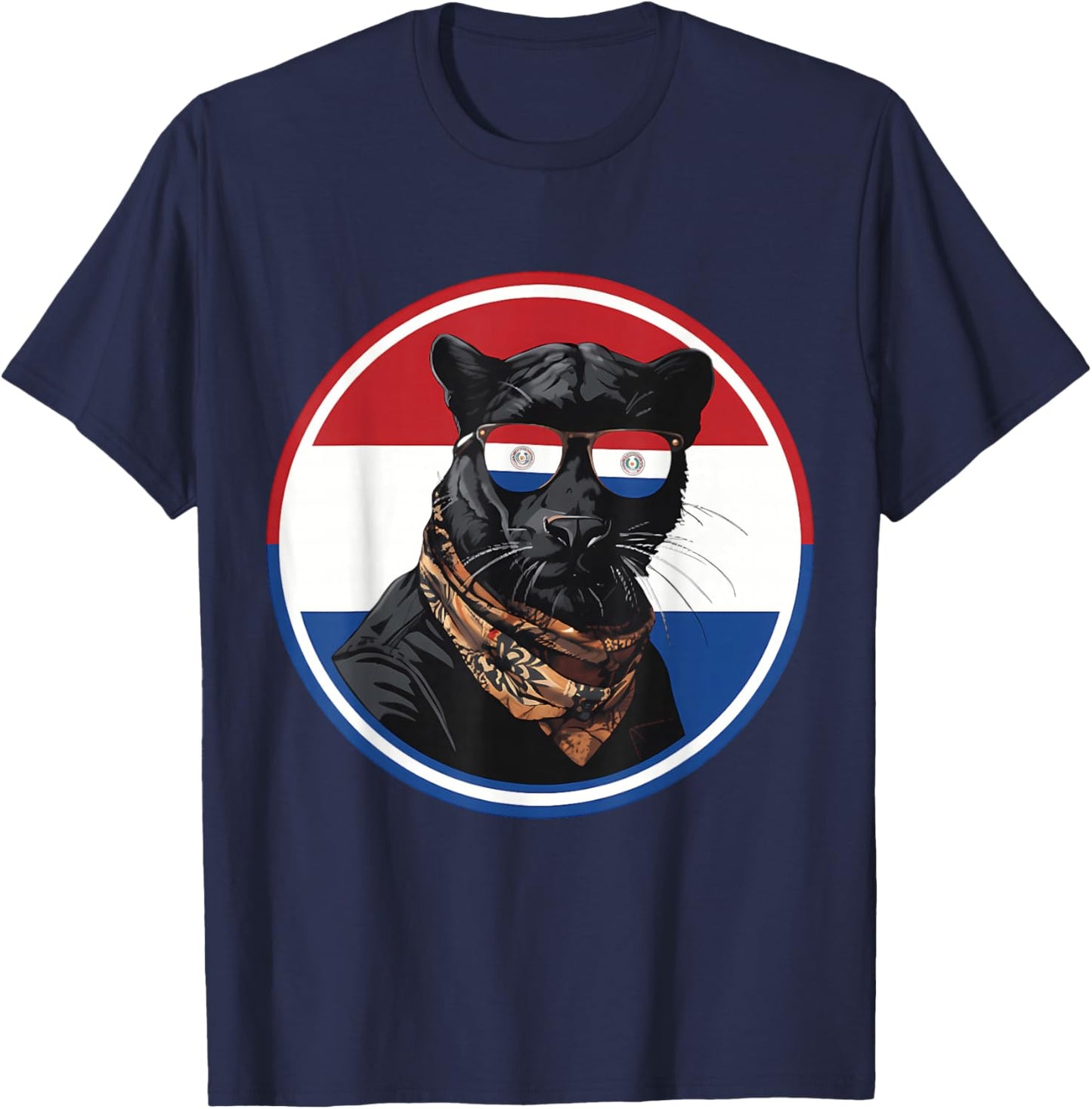 Paraguay Flag Paraguayan Roots T-Shirt - T-Shirt | Navy