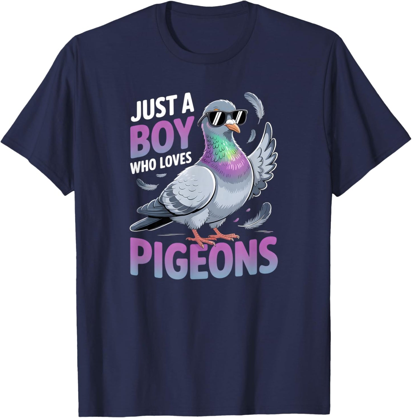 Boys Pigeon T-Shirt - T-Shirt | Navy