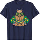 Brazil Flag Capybara Brazilian Roots Brasilian Pride Brasil T-Shirt - T-Shirt | Navy
